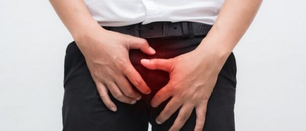 Prostatitin ana semptomu kasık ağrısıdır. 