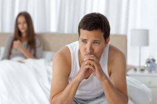Cinsel işlev bozukluğu prostatitin bir belirtisidir